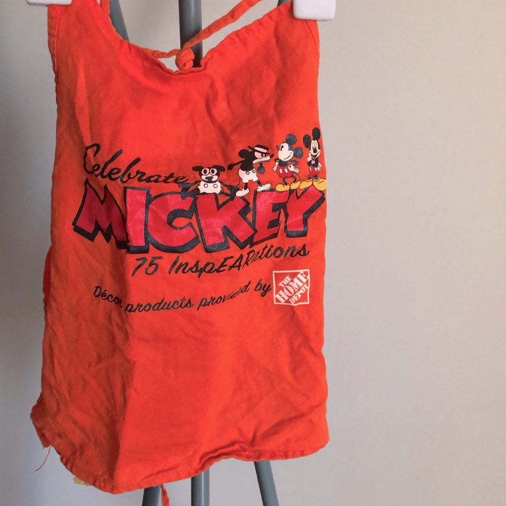 DISNEY Vintage Kids Craft Apron
